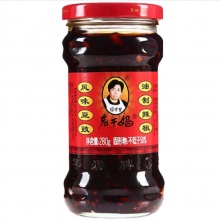 老干妈风味豆豉油辣椒酱贵州特产下饭菜280g/瓶 拌面酱