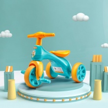奥贝儿童脚踏三轮车宝宝手推脚踏1-3岁轻便自行车玩具